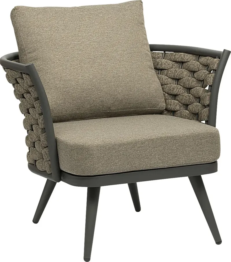 Lafargue Taupe Accent Chair