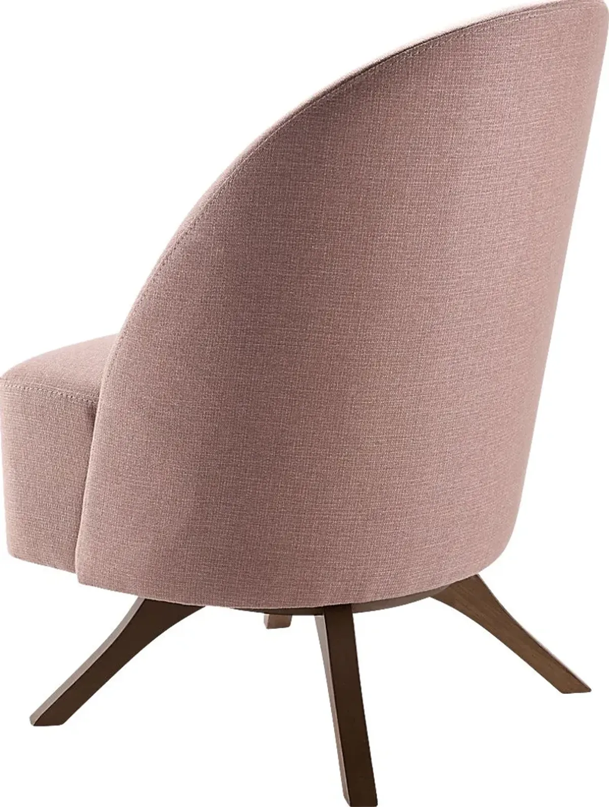 Haimio Pink Swivel Accent Chair