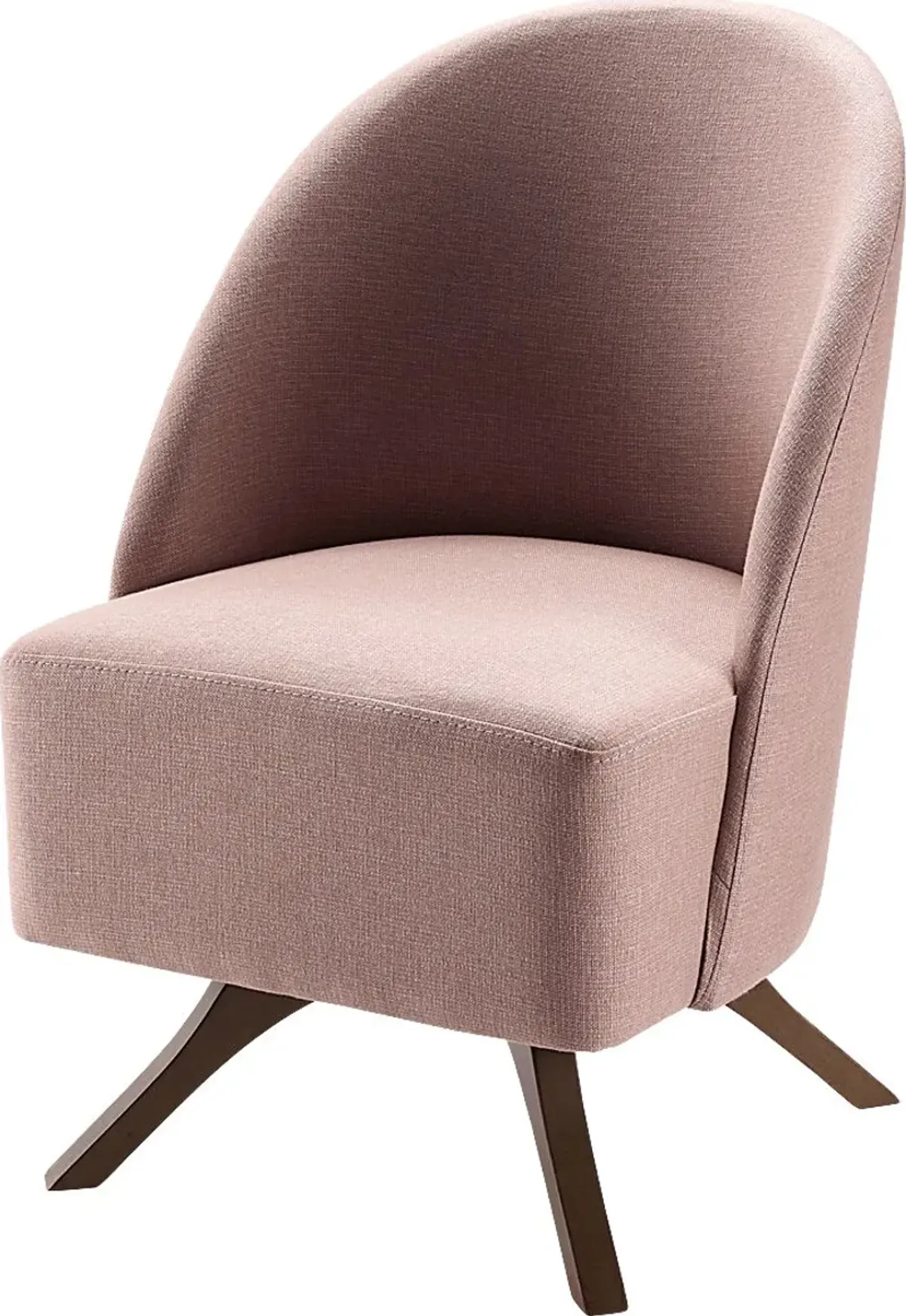 Haimio Pink Swivel Accent Chair