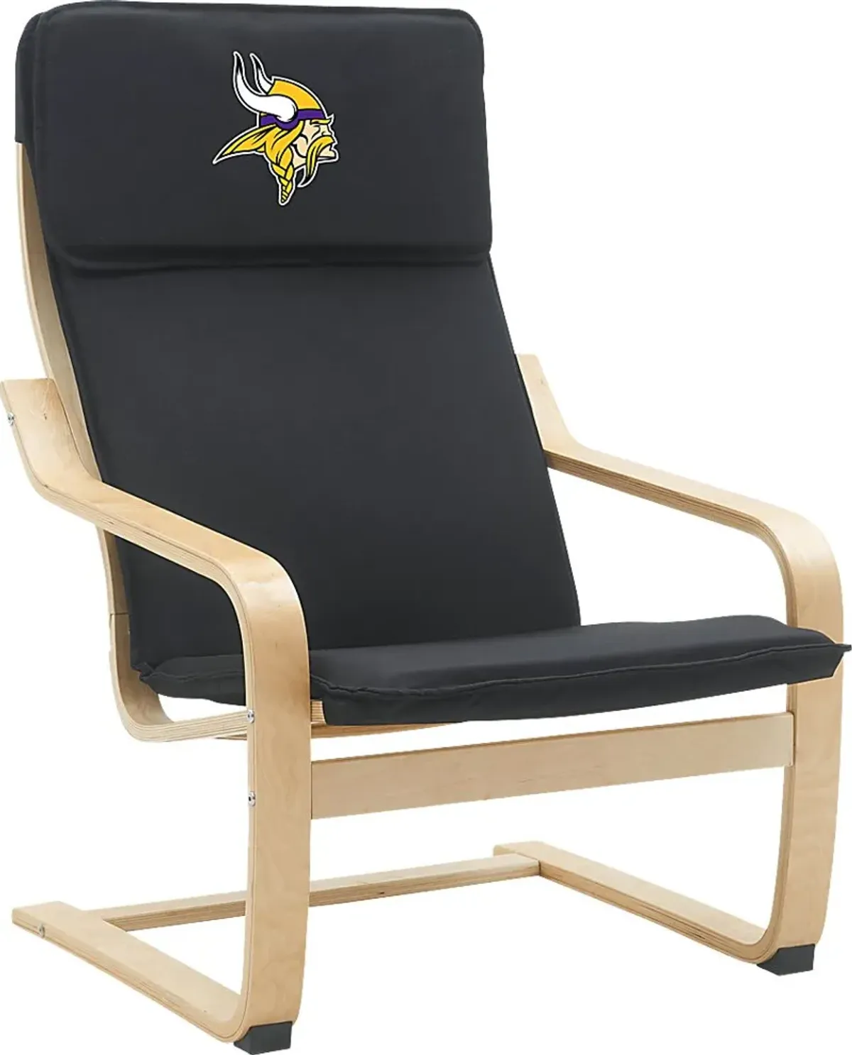 Minnesota Vikings Black Accent Chair