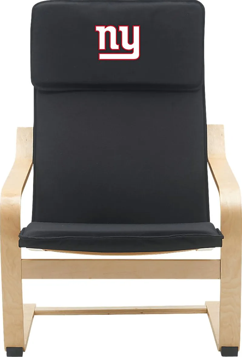 New York Giants Black Accent Chair