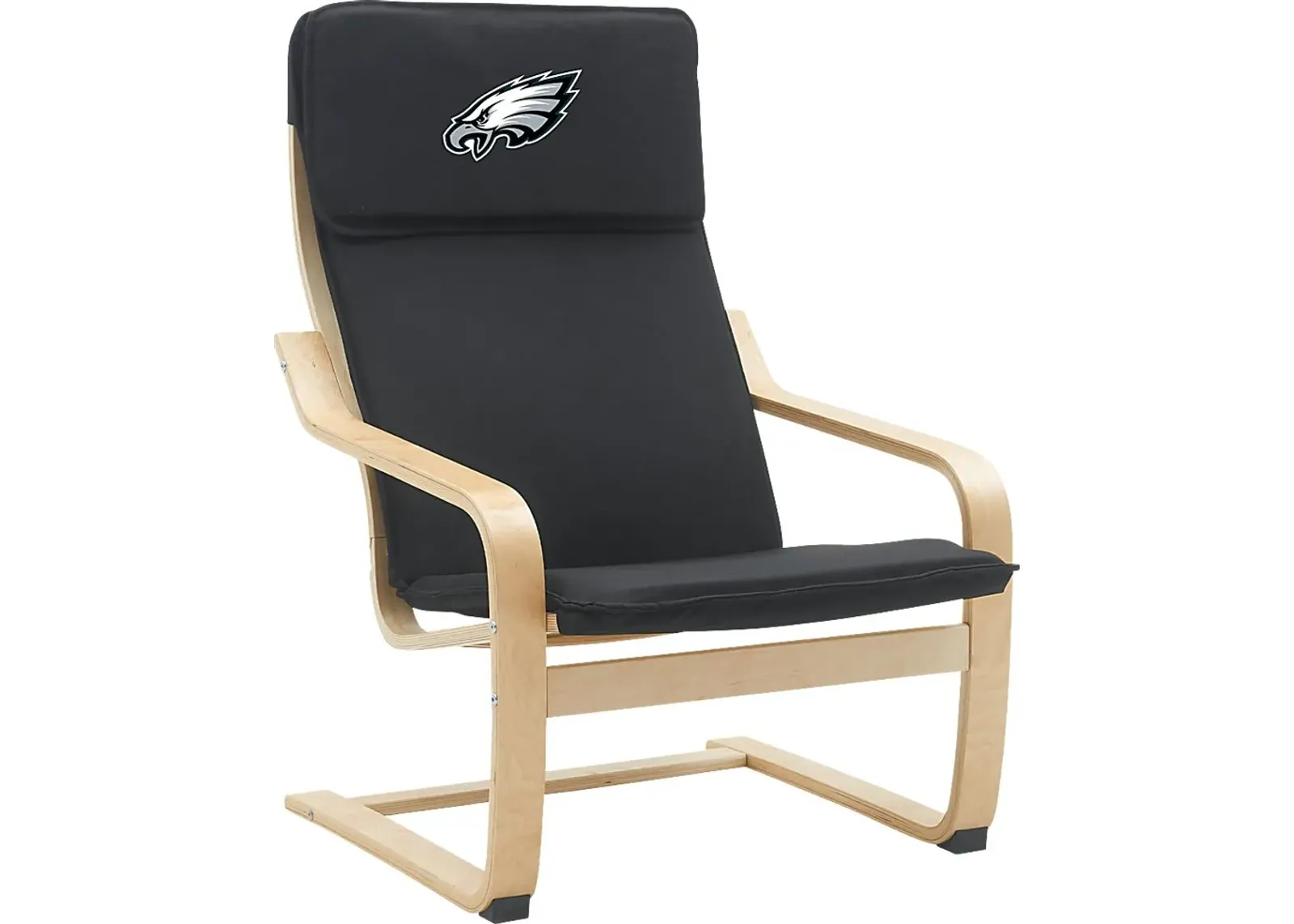 Philadelphia Eagles Black Accent Chair