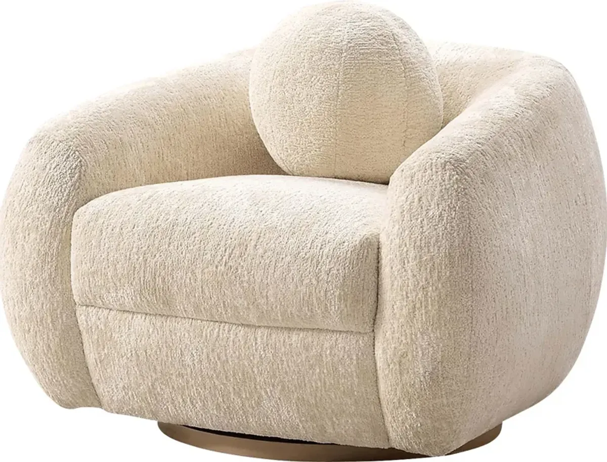 Azurelee Cream Accent Chair