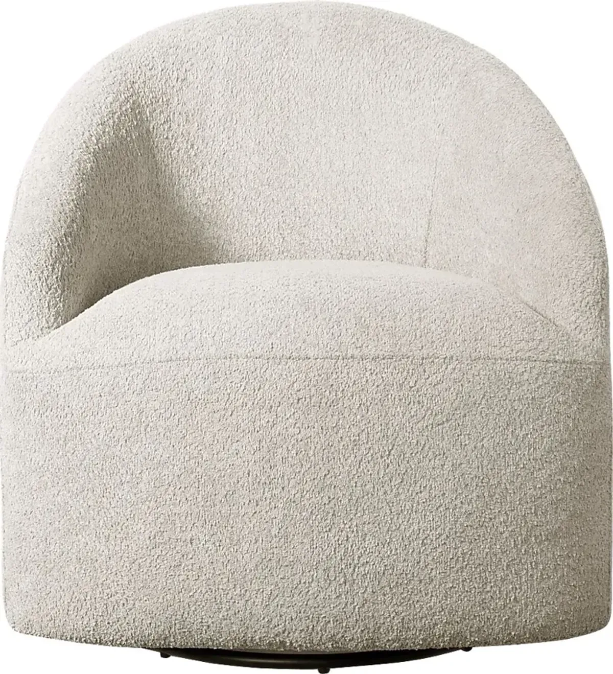 Bracewood Cream Swivel Accent Chair