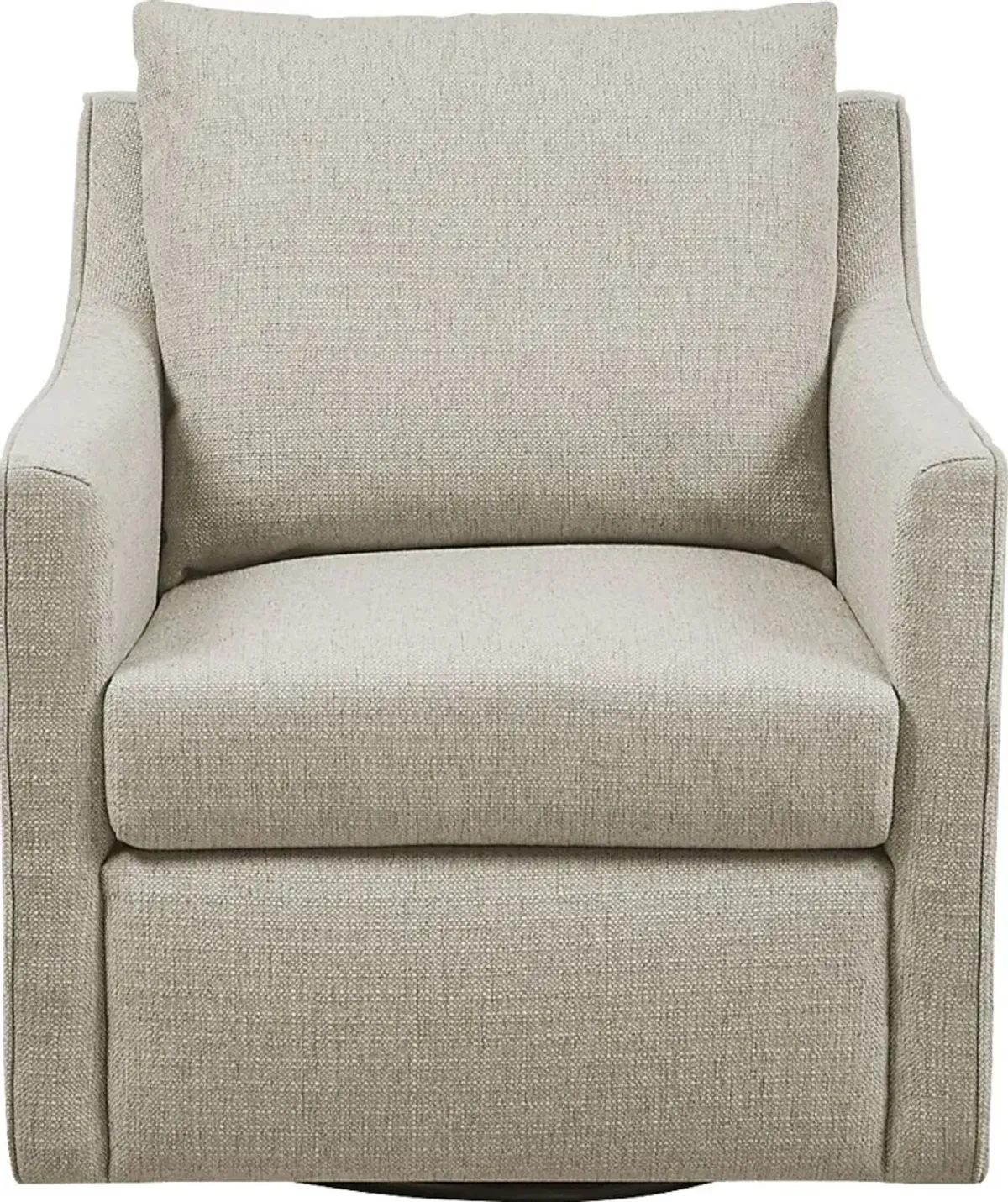 Dedeke Brown Swivel Accent Chair