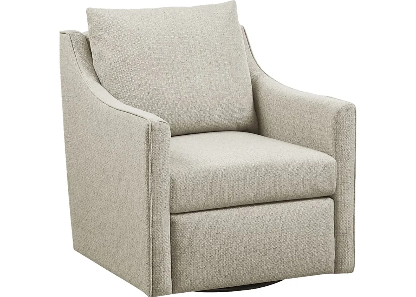 Dedeke Brown Swivel Accent Chair