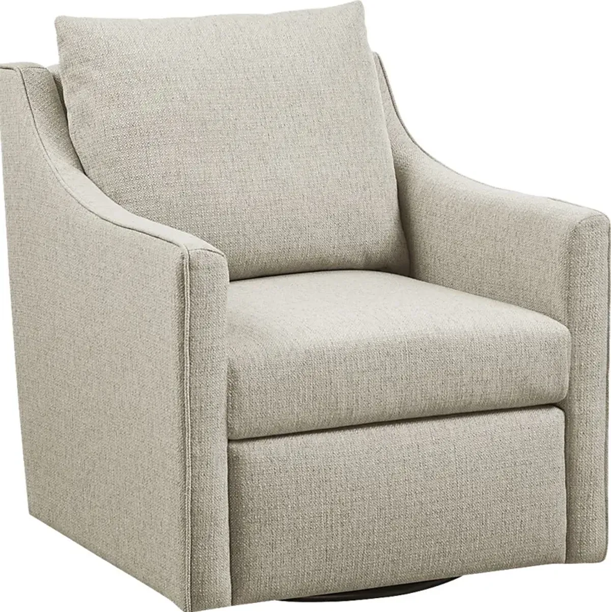 Dedeke Brown Swivel Accent Chair