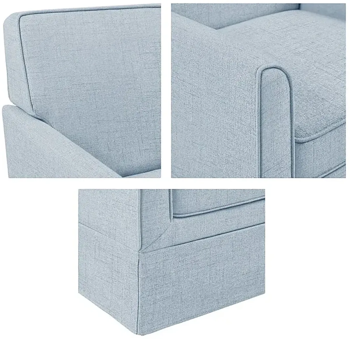 Farnswood Light Blue Accent Chair
