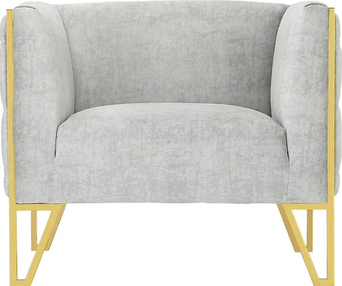 Dellsway Gray Accent Chair