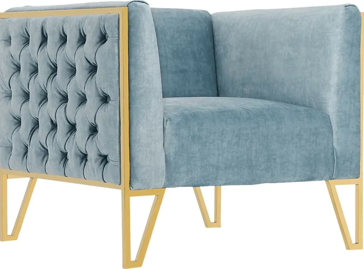 Dellsway Blue Accent Chair