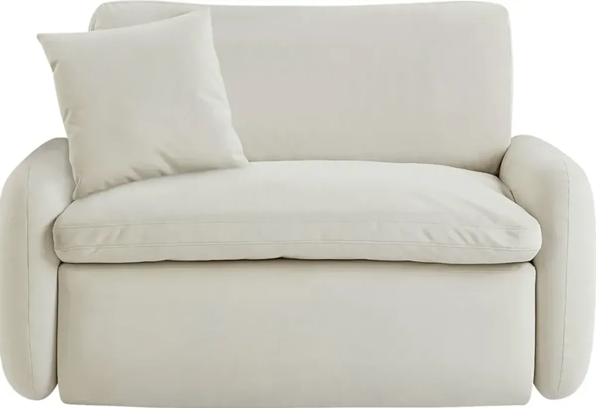 Halleluia Cream Accent Chair