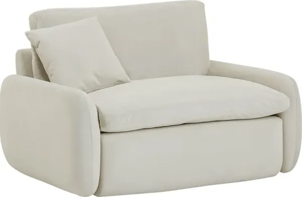 Halleluia Cream Accent Chair