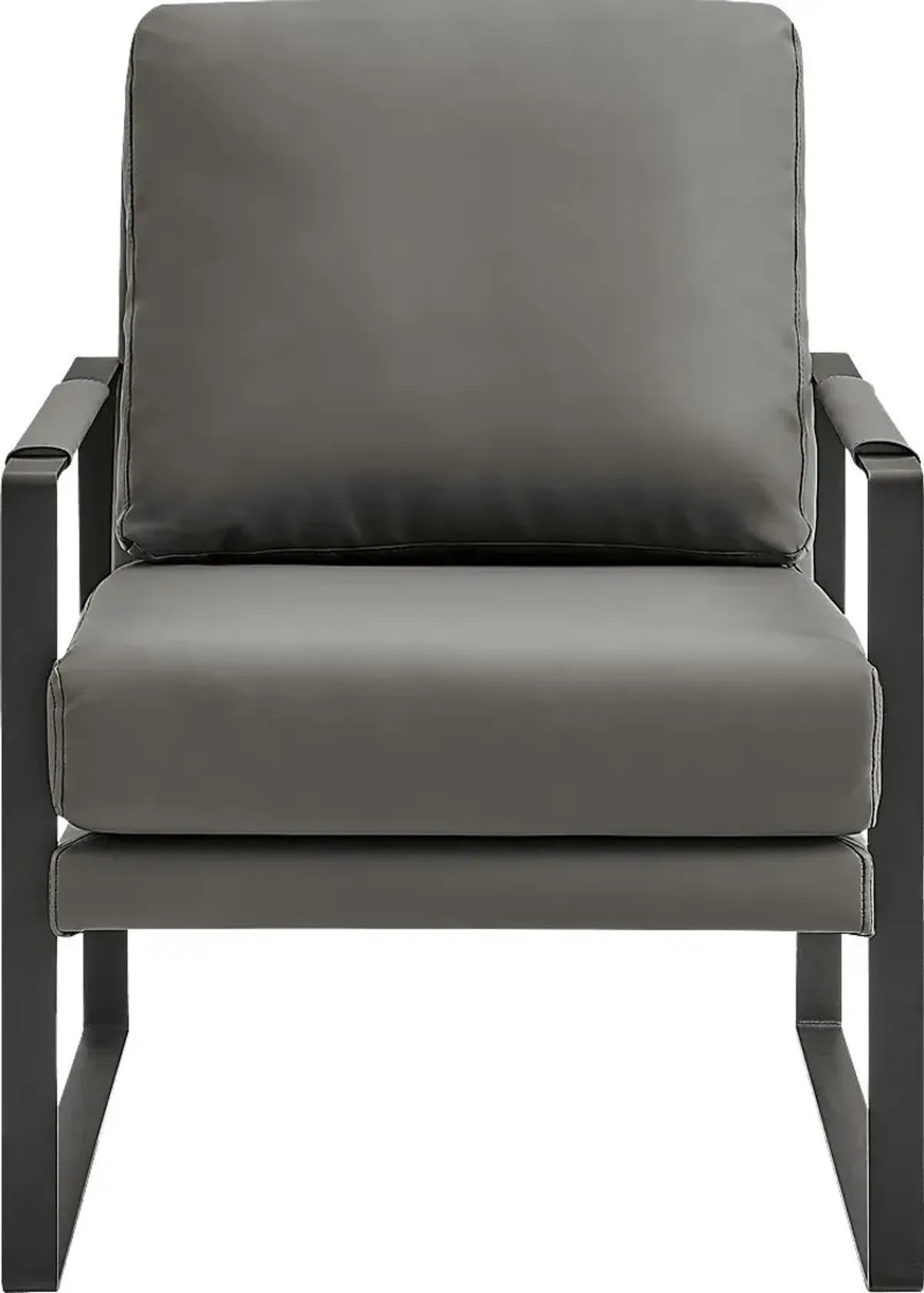 Apricoy Dark Gray Accent Chair