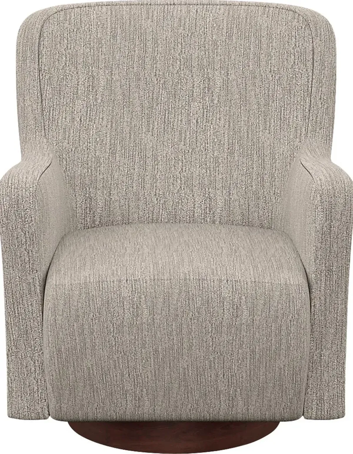 Claredon Brown Swivel Armchair