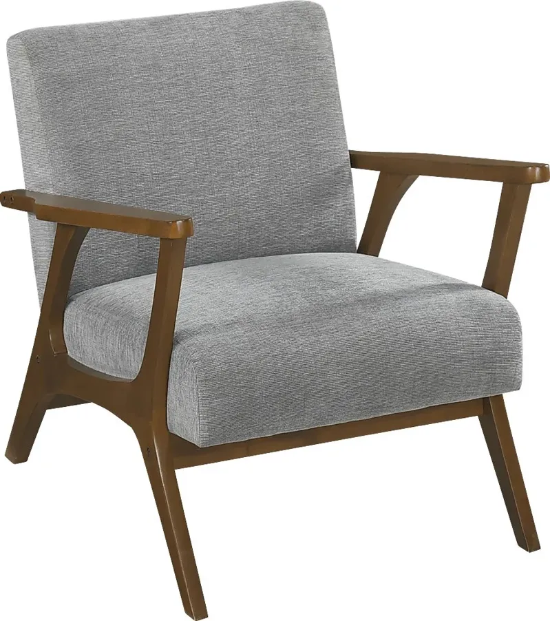 Nycio Gray Accent Chair