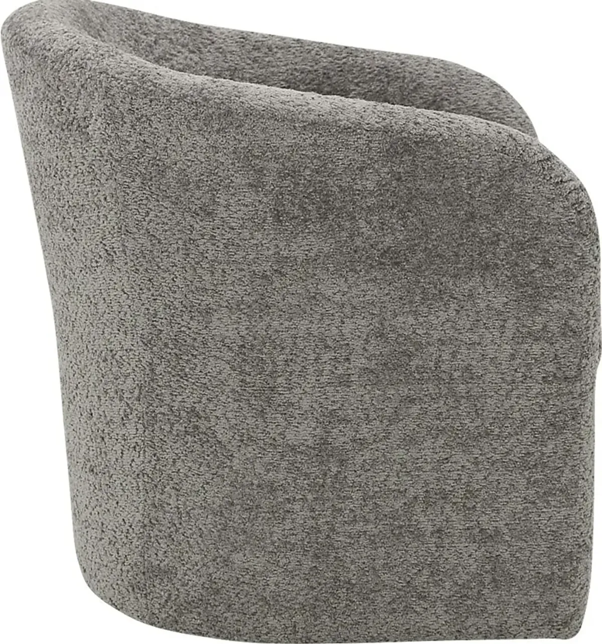 Emsabit I Gray Swivel Accent Chair