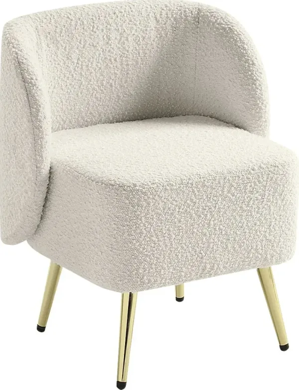 Aeron Cream Vanity Chair