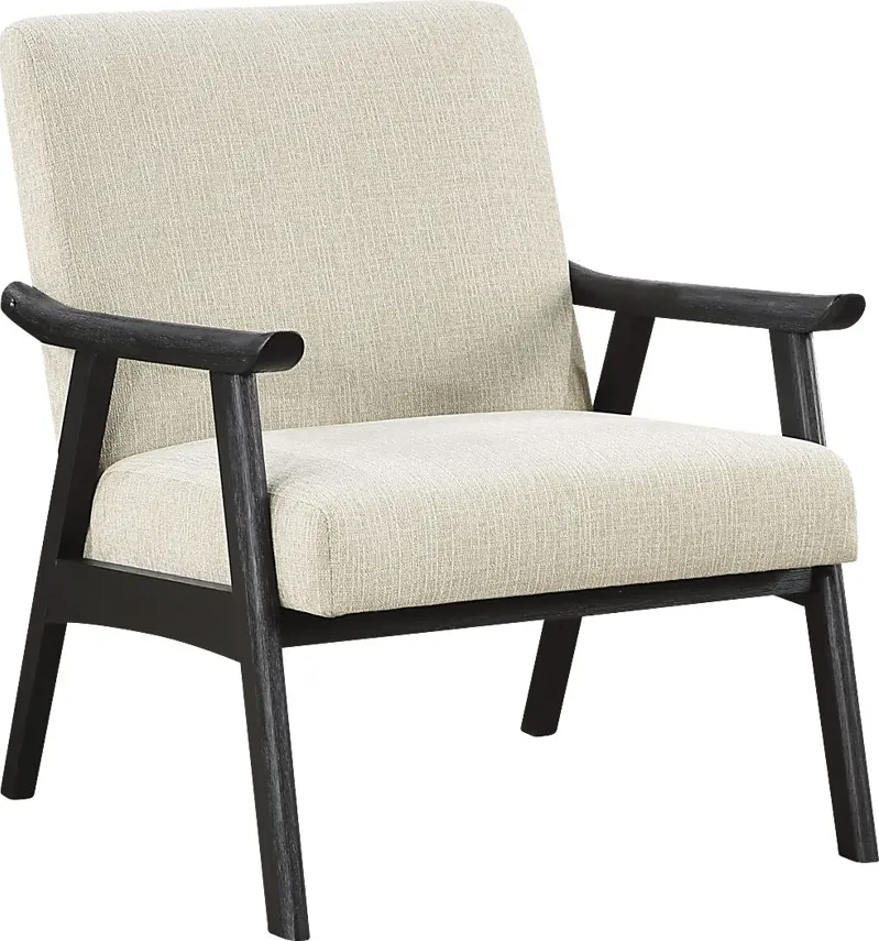 Bursch Beige Accent Chair