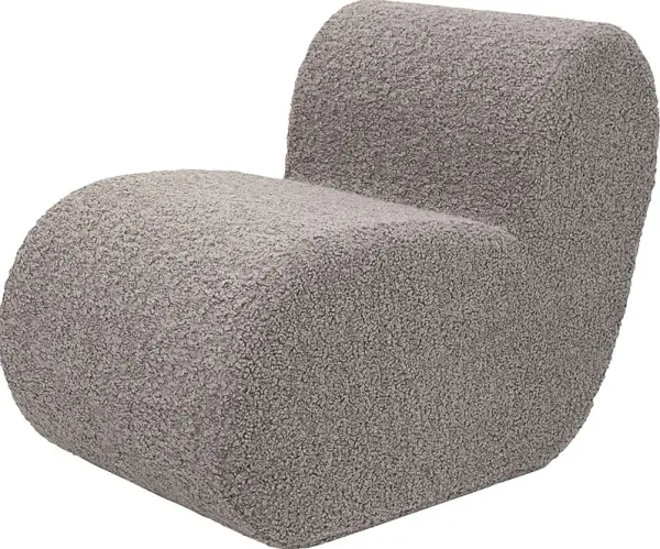 Zinei Gray Accent Chair