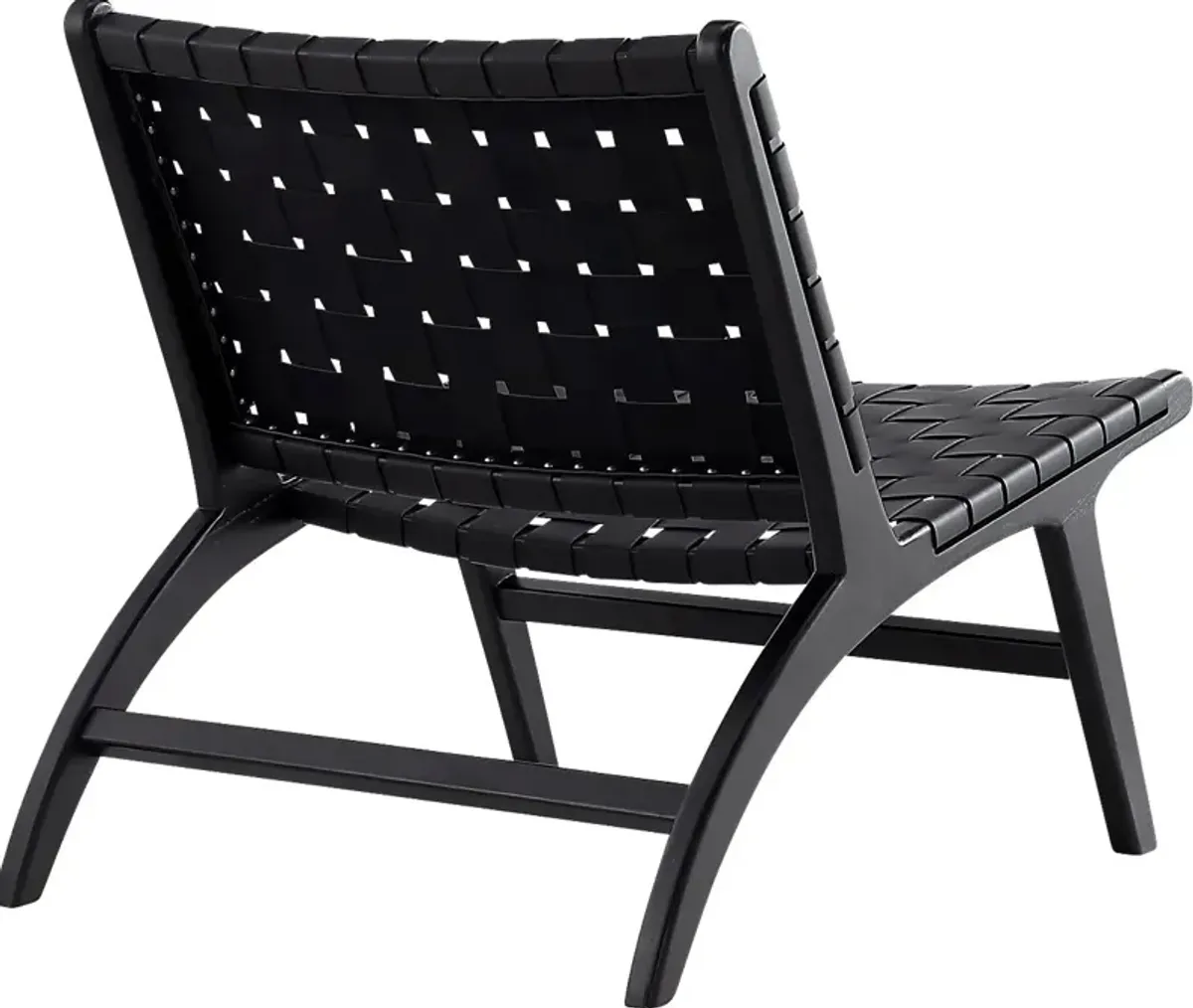 Rosefly Black Accent Chair