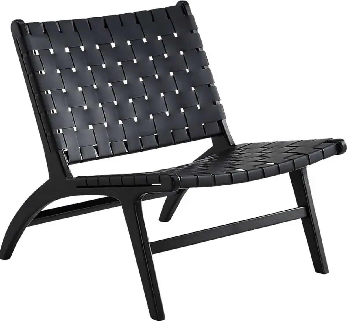Rosefly Black Accent Chair