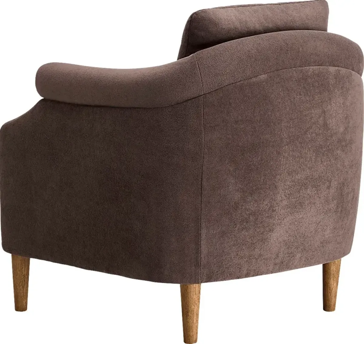 Yamina Brown Accent Chair