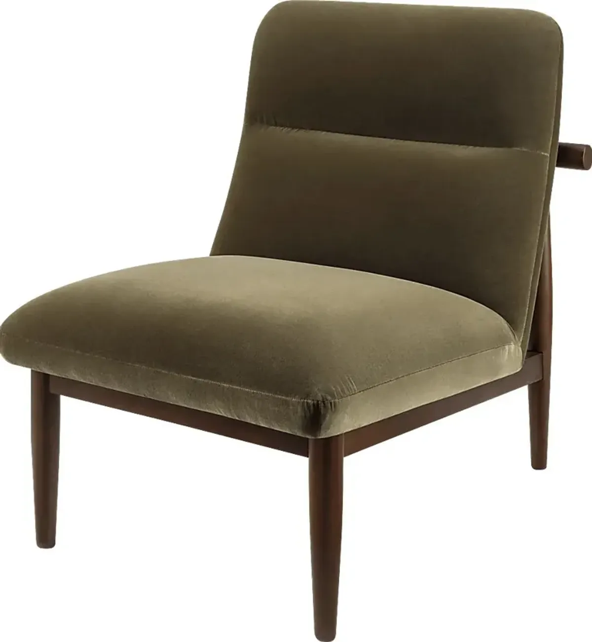 Asma Olive Accent Chair