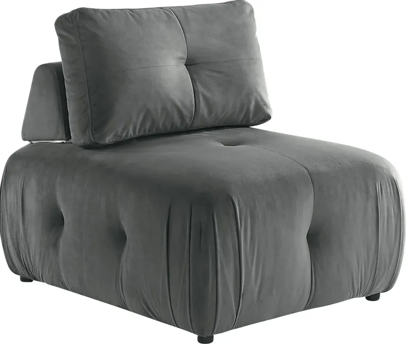 Menna Gray Accent Chair