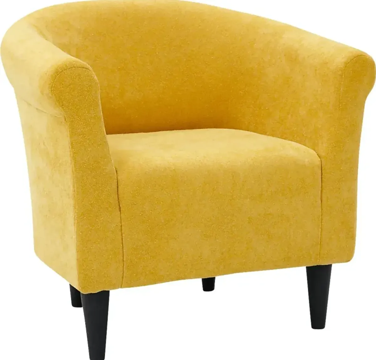 Apezi Yellow Accent Chair