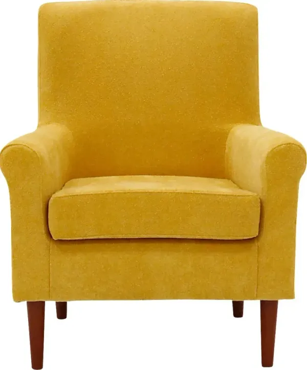 Siamasa II Yellow Accent Chair