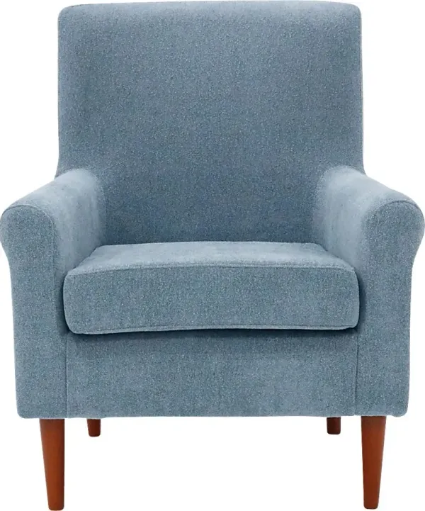 Siamasa II Light Blue Accent Chair