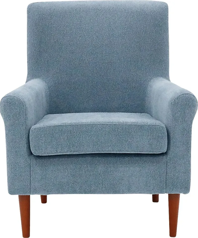 Siamasa II Light Blue Accent Chair