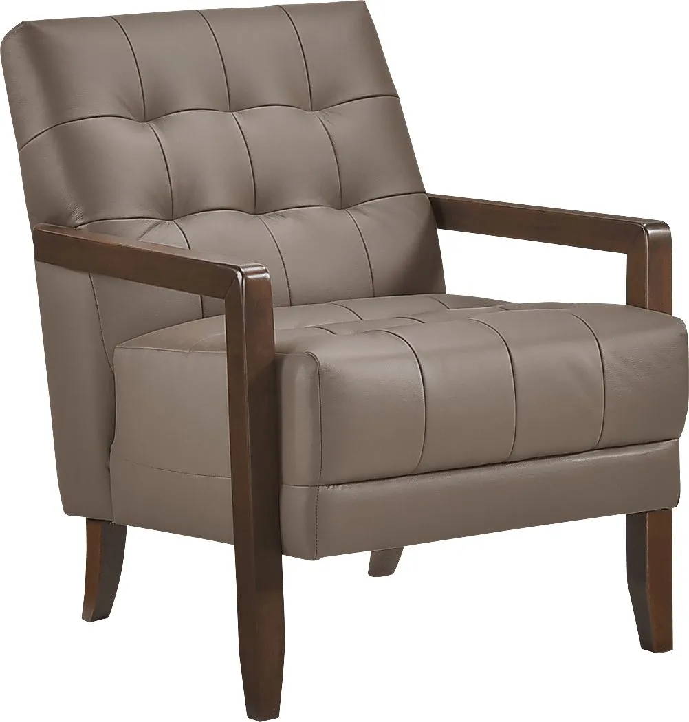 Astin Brown Accent Chair
