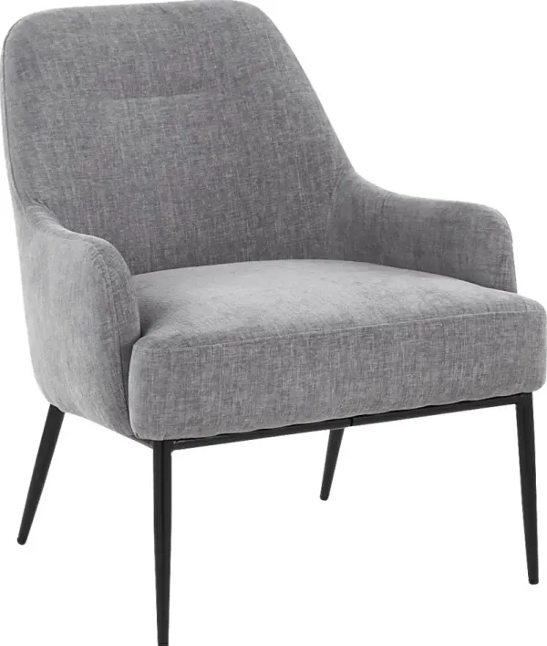 Emil Gray Accent Chair