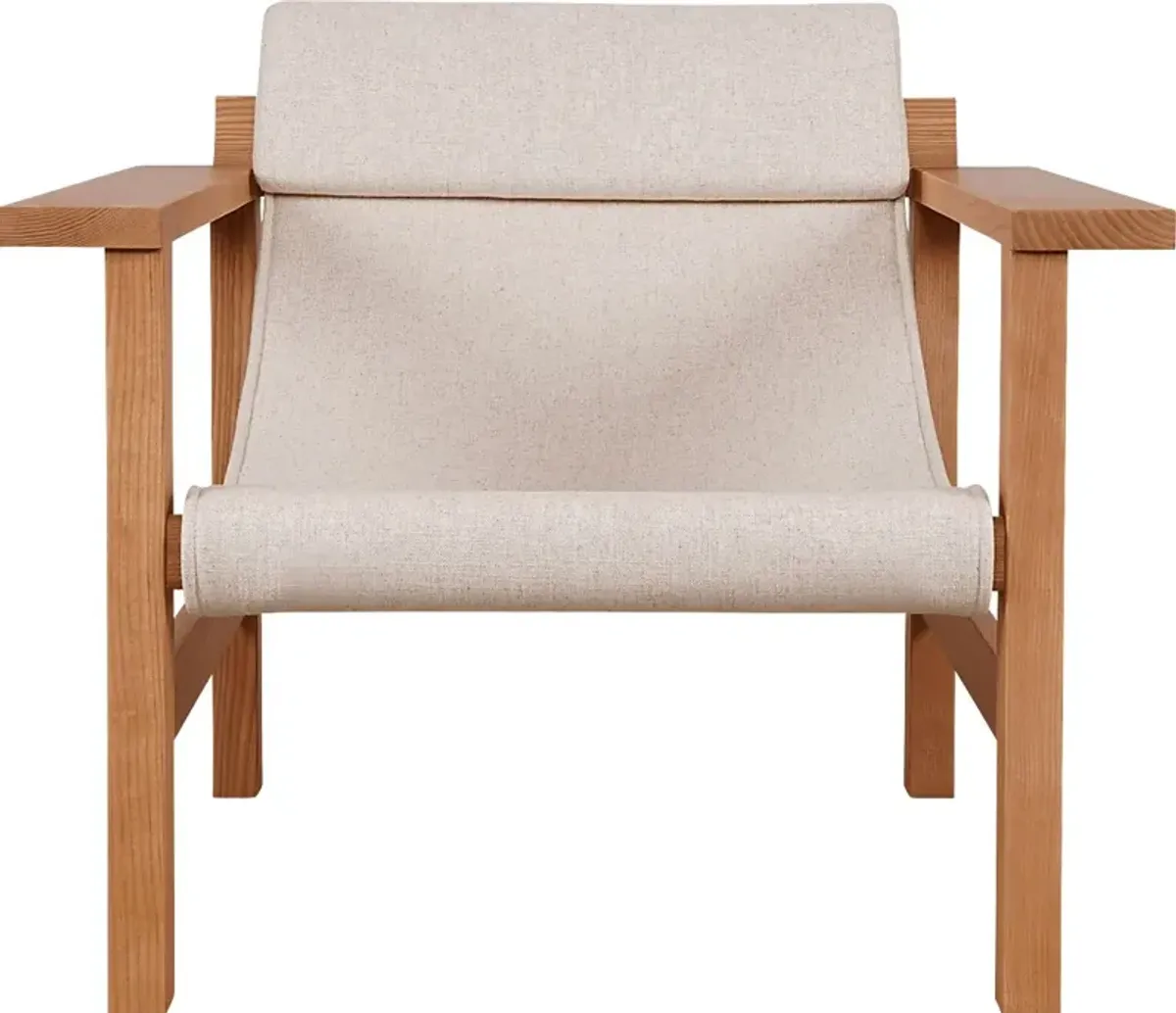 Ablon Beige Accent Chair