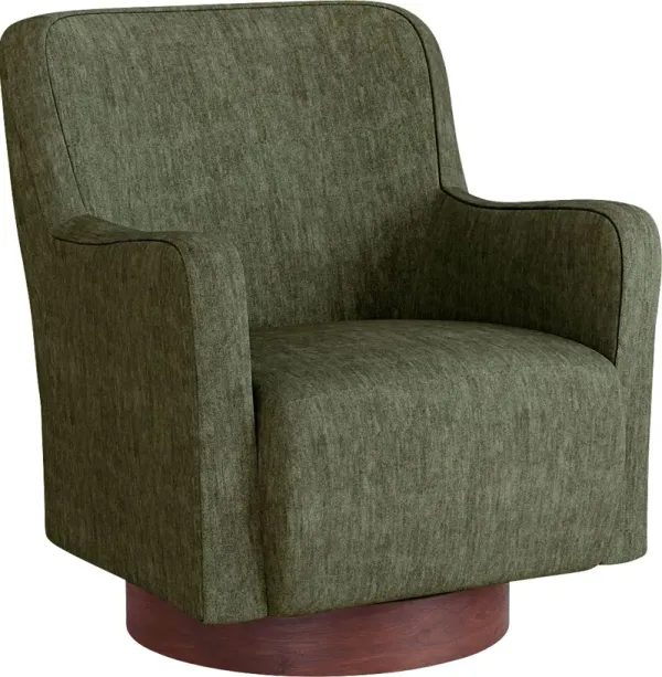 Azizi Green Accent Chair