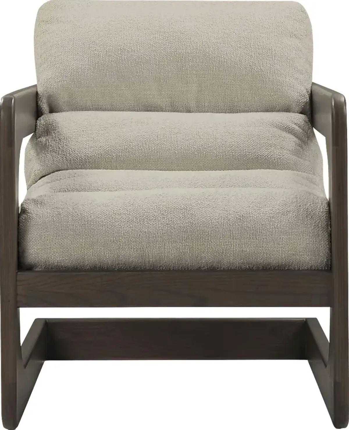 Ellisboia Beige Accent Chair