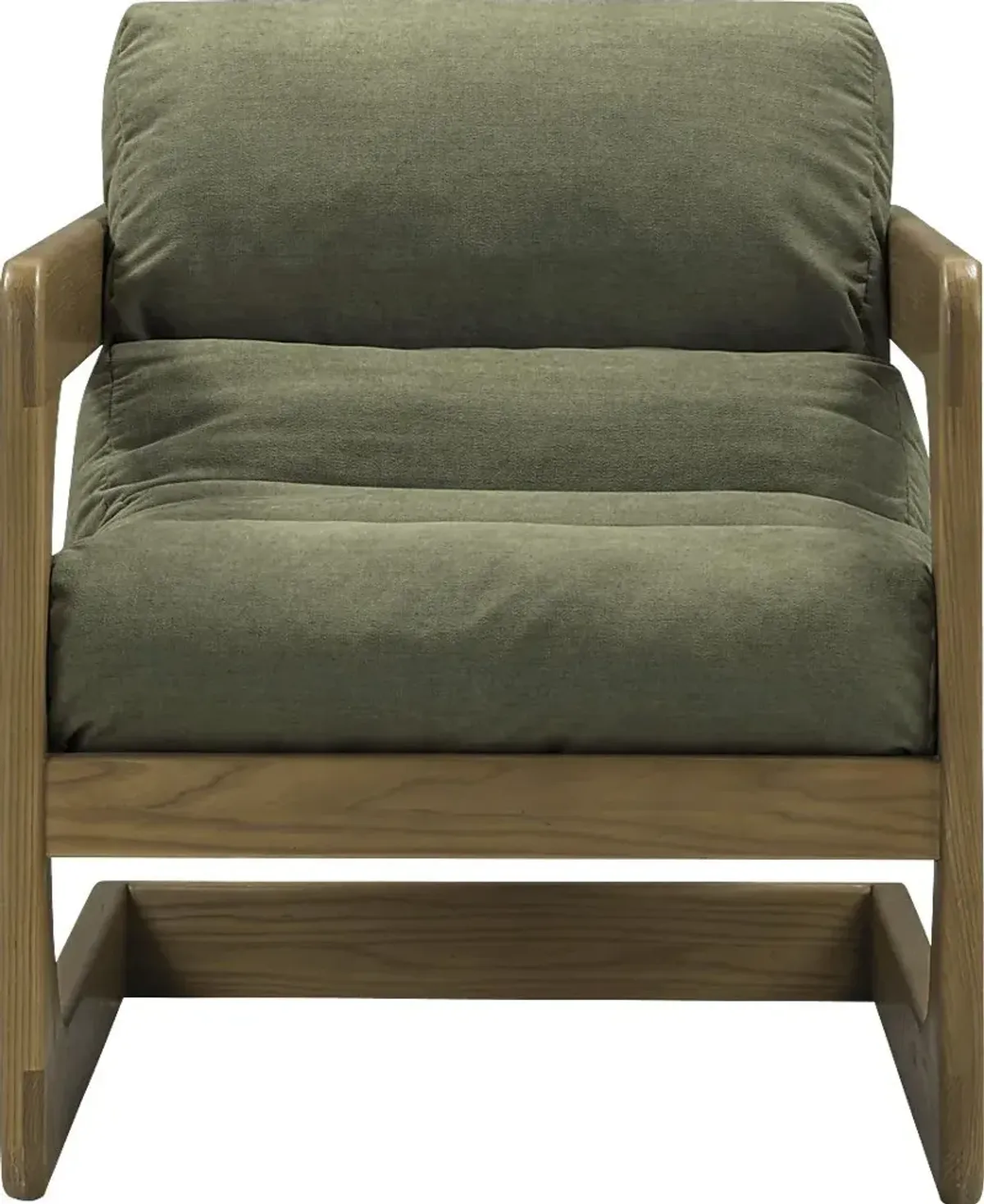 Ellisboia Green Accent Chair