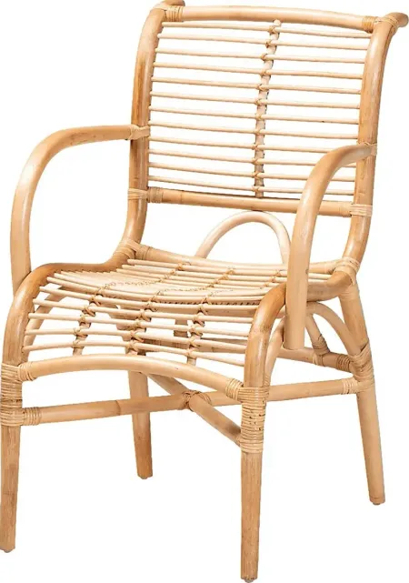 Gerlaugh Natural Arm Chair