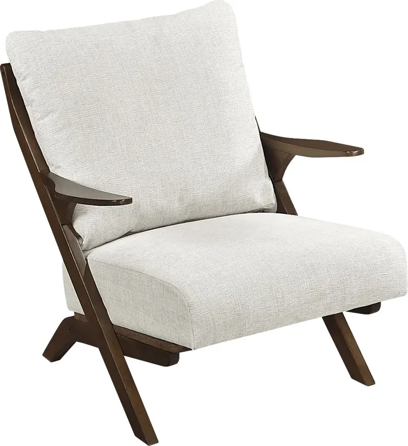 Nycio Beige Accent Chair