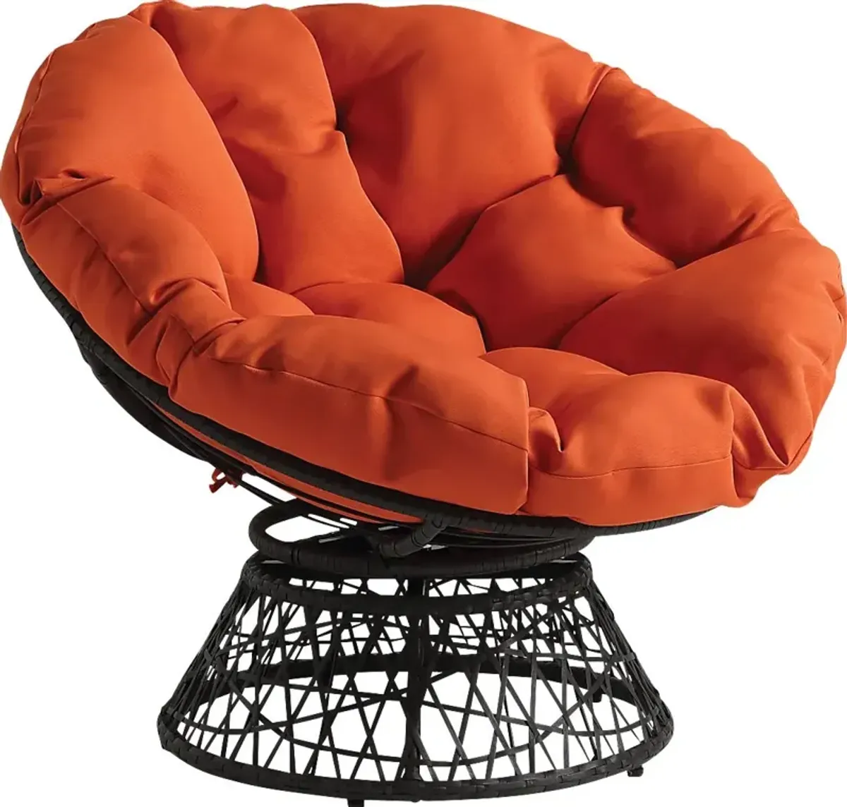 Jazel Orange Accent Chair