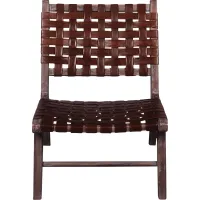 Desoya Brown Accent Chair