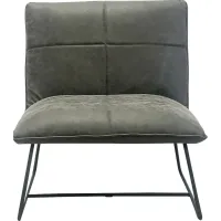 Vasocia Gray Accent Chair