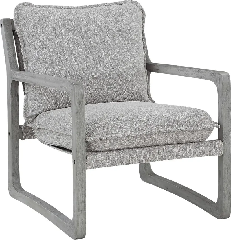 Valmere Gray Accent Chair