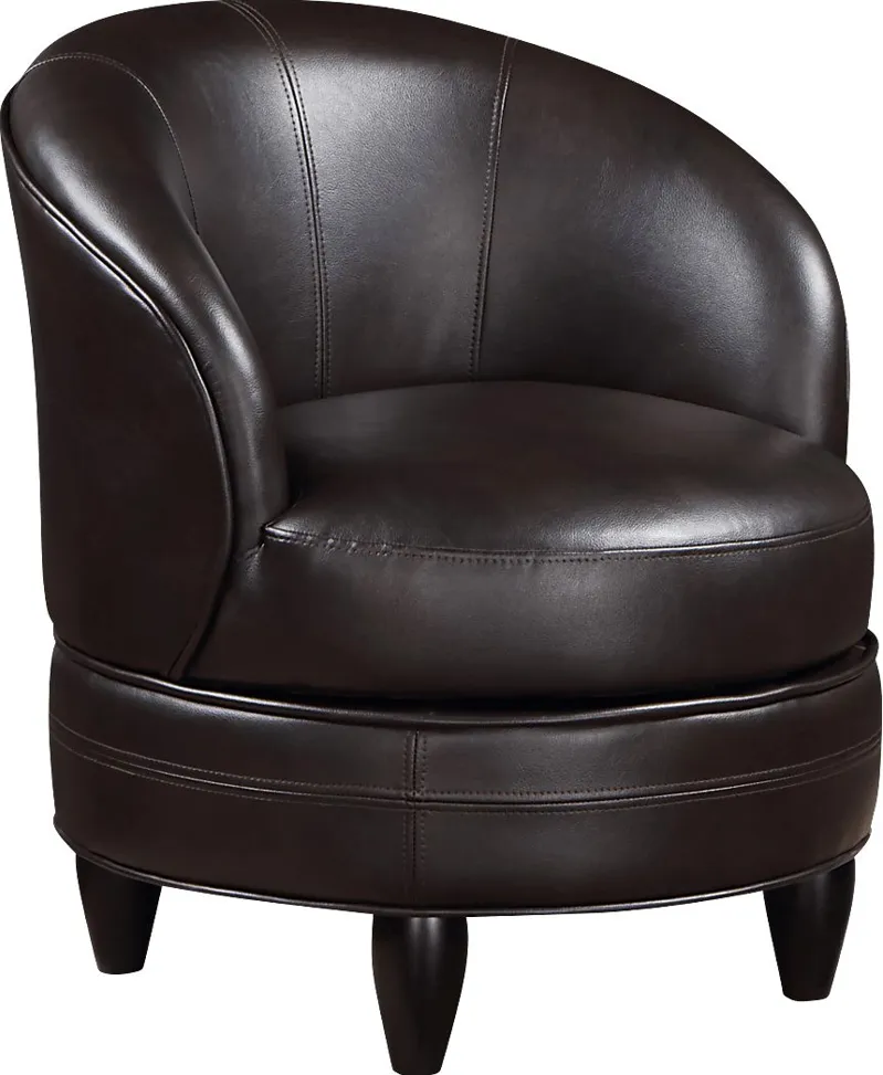 Camwick Brown Swivel Accent Chair