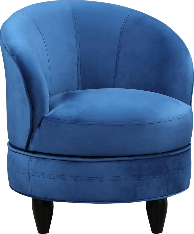 Camwick Blue Swivel AccentChair