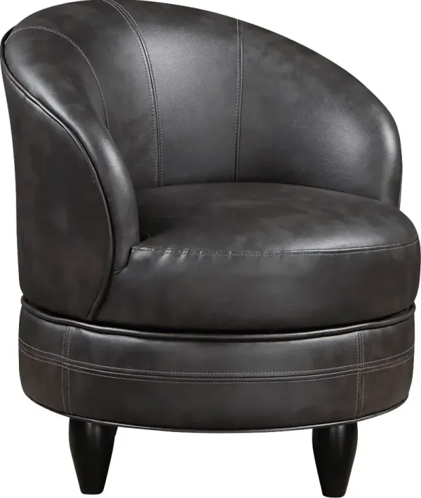 Camwick Gray Swivel Accent Chair