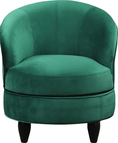 Camwick Green Swivel Accent Chair