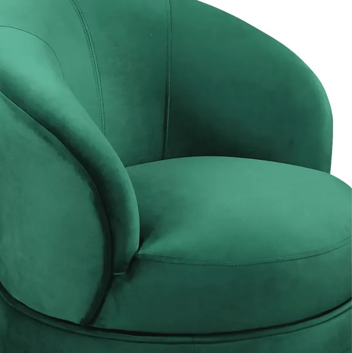 Camwick Green Swivel Accent Chair