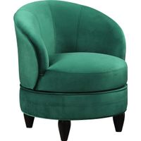 Camwick Green Swivel Accent Chair